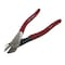 Klein Tools 8 1/8 in High Leverage Diagonal Cutting Plier Standard Cut Oval Nose Uninsulated D228-8 - alternate 15