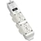 Tripp Lite Outlet Strip, Surge, Hospital Grade, 4 5-15R-HG, 5-15P-HG, 6 ft., White SPS406HGULTRA - alternate 4