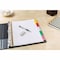 Avery Avery Big Tab Write & Erase Dividers 23076, 5 Multicolor Tabs, 1 Set 7278223076 - alternate 5
