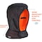 Ergodyne 3-Layer Winter Liner, Shoulder, Black 6867 - alternate 5