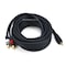Monoprice A/V Cable, 3.5mm(M)/2 RCA(M), 15ft 5600 - alternate 4