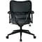 Office Star Desk Chair Desk Chair, Adjustable Arms, 18.56" to 22-3/4" Height, Fabric, Gray 13-V44N1WA - alternate 3