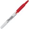 Sharpie Permanent Marker, Red, Fine Tip, Retractable, 12 PK 32702 - alternate 3