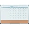 Mastervision Calendar Planning Board, Steel, 24 in, 36 in, Aluminum Frame, Natural, Gloss MB0707186P - alternate 2
