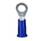 3M Ring Terminal, #10 Stud Size, 14 AWG, 1,000 V, Vinyl Insulated, Blue, Crimp Termination Only MVU14-10RX - alternate 5