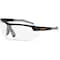 Ergodyne SKOLL, Safety Glasses, Uncoated, Clear Lens, Matte Black Frame, Half-Frame SKOLL - alternate 2
