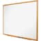 Quartet Dry Erase Board, Melamine, 36 in, 48 in, Fiberboard Frame, White, Gloss S574GGS - alternate 6