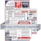 Complyright Federal Contractor Labor Law Poster Service Card, 7 in H x, 4 in W, Paper CRPS03 - alternate 2