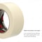 3M Masking Tape, 48 mm W x 55 m L, 4.4 mil Thick, Tan, Rubber Adhesive, 24 PK 201+ - alternate 6