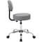Boss Grey Caressoft Medical Stool W/ Back Cushion B245-GY - alternate 2
