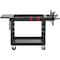 Rubbermaid Commercial Adaptable-Design Utility Cart with Deep Lipped Plastic Shelves, Structural Foam, 2 Shelves, 36 in H 1997208 - alternate 2