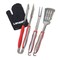 Cuisinart Grilling Tool Set with Grill Glove, Red CGS-134 - alternate 2