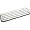 3M 18 in Flat Mop Pad, Hook-and-Loop Connection, Cut-End, White, Microfiber, PK10 55594 - alternate 2