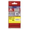 Brother Label/Ribbon Cartridge, Yellow, 3/8 in W TZES621G - alternate 3