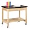 Diversified Spaces Demo Cart, Portable, Laminate Top, Maple, 1 Shelves, 24 in L, 36 in W, 30 in H PDC-2436 - alternate 3