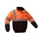 Gss Safety Hi-Vis Bomber Jacket, PU Coated Shell, Class 3 Orange/Black, M 8002-MD - alternate 2