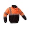 Gss Safety Hi-Vis Bomber Jacket, PU Coated Shell, Class 3 Orange/Black, LT 8002-TALL LG - alternate 3