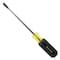 Eclipse Tools Slotted Screwdriver, 1/4"x6", Rubber Grip 800-152 - alternate 1