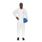 International Enviroguard Disposable Coverallss, Collared Coverall, M, Microporous Fabric, Elastic Wrist, Elastic Ankle 8013-M - alternate 2