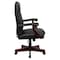 Flash Furniture Executive Chair Fixed Arms, 19-1/2" to 23" Height, Metal, Black LeatherSoft 801L-LF0005-BK-LEA-GG - alternate 8