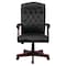 Flash Furniture Executive Chair Fixed Arms, 19-1/2" to 23" Height, Metal, Black LeatherSoft 801L-LF0005-BK-LEA-GG - alternate 10