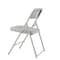 National Public Seating Folding Chair, Plastic, Gray, PK4 802 - alternate 4