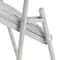 National Public Seating Folding Chair, Plastic, Gray, PK4 802 - alternate 6
