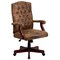 Flash Furniture Executive Chair Brown High Back Exec Chair, Fixed Arms, 19-1/2" to 23" Height 802-BRN-GG - alternate 4