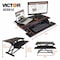 Victor Technology Compact Standing Desk Riser, Black DCX610 - alternate 8