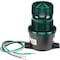 Federal Signal Warning Light, Green, Steady Burn LED, 24V DC, Not Applicable FPM, 3 1/8 in Dia., T-Mount LP3TL-024G - alternate 2