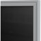 Ghent Enclosed Letter Board 36"x60", Satin PA23660BX-BK - alternate 2