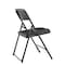 National Public Seating Folding Chair, Plastic, Black, PK4 810 - alternate 7