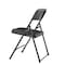 National Public Seating Folding Chair, Plastic, Black, PK4 810 - alternate 8
