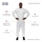 International Enviroguard Coverall, Elastic Wrist/M, White, PK25 8112-M - alternate 2
