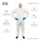 International Enviroguard Disposable Coverallss, L, White, 25 PK 8115-L - alternate 2