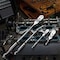 Gearwrench 4 Piece 1/4", 3/8" & 1/2" Drive 90-Tooth Flex Head Teardrop Ratchet Set 81230T - alternate 5