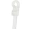 Panduit Cable Tie, 4-1/2 in L, 3/4 in Max Bundle Dia., Natural, Nylon 6/6, 18 lb Strength, 1000 PK PLC1M-S4-M - alternate 2