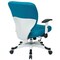 Office Star Managerial Chair Desk Chair, Adjustable Arms, 16-3/4" to 19-1/2" Height, Mesh, Purple 5200W-512 - alternate 4