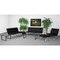 Flash Furniture Leather Lounge Chair, Flash Series, Blk, 32" x 35" ZB-FLASH-801-CHAIR-BK-GG - alternate 4