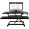Victor Technology Standing Desk Converter, 28 in D X Yes H, 36 in W X Black DCX650 - alternate 6