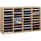 Safco Literature Org, Wood, Adjustable, 36, Oak 9424MO - alternate 2