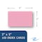 Roaring Spring Case of Colored Index Cards 3"x5", 100 per pack, Ruled on Front, Blank on Back, 3 Colors 83369cs - alternate 4