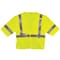 Ergodyne Hi-Vis FR Safety Vest w/Sleeves L Class 3 U Back, , Hook & Loop 2 Pockets, 1 Mic Tab 8356FRHL - alternate 3