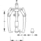 Gedore Puller Hydraulic, 3-Arm Pattern, 450 x 310 1.17/2-HSP3 - alternate 2