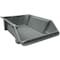Mfg Tray Hang & Stack Storage Bin, Fiberglass reinforced thermoset composite, Gray, 16.25 in W, 24 in L 842308 GY - alternate 1