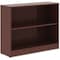 Lorell Lorell Mahogany Laminate Bookcase LLR99778 - alternate 4