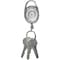 Tatco Key Chain w/Chrome Carabiner, Package Quantity 6, 6 PK 58200 - alternate 2
