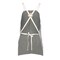 Tillman 24X30 Ack Bib Apron, Aluminized Carbon Kevlar, 30 inches Length, Silver, 24" x 30" 8430 - alternate 3