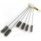 Brush Research 84CKITC, 6 Piece Brush Kit, Sizes Include Diameters 1.125" - 1.750", Carbon Steel 84CKITC - alternate 1