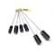 Brush Research BRM 84NKITC, 6 Piece Tube Brush Kit, Sizes Include Diameters 1.125" - 1.750", Nylon Fill 84NKITC - alternate 1